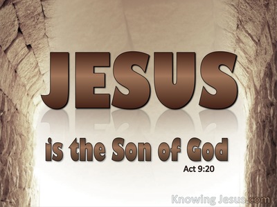 Acts 9:20